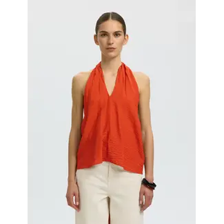 Selected Femme LISA TOP Potters Clay