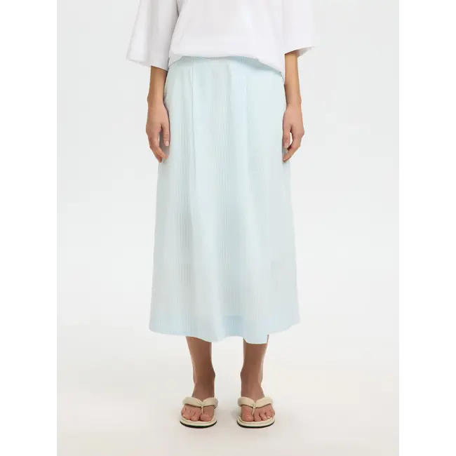 HANNAH MIDI SKIRT Cashmere Blue