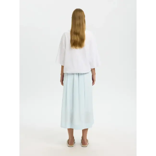 HANNAH MIDI SKIRT Cashmere Blue