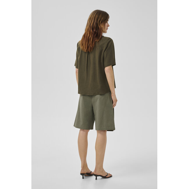 DIAS BOXY SHIRT Forest Night