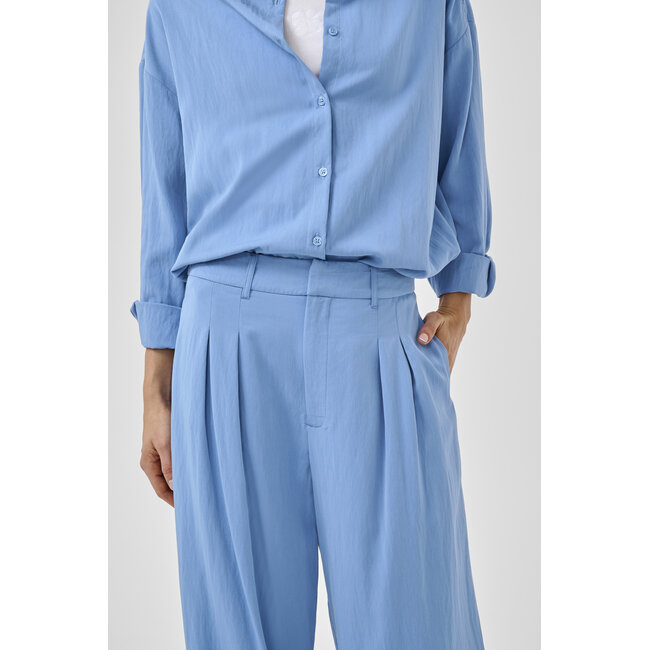 ZOE GILDA WIDE PANTS Silver Lake Blue