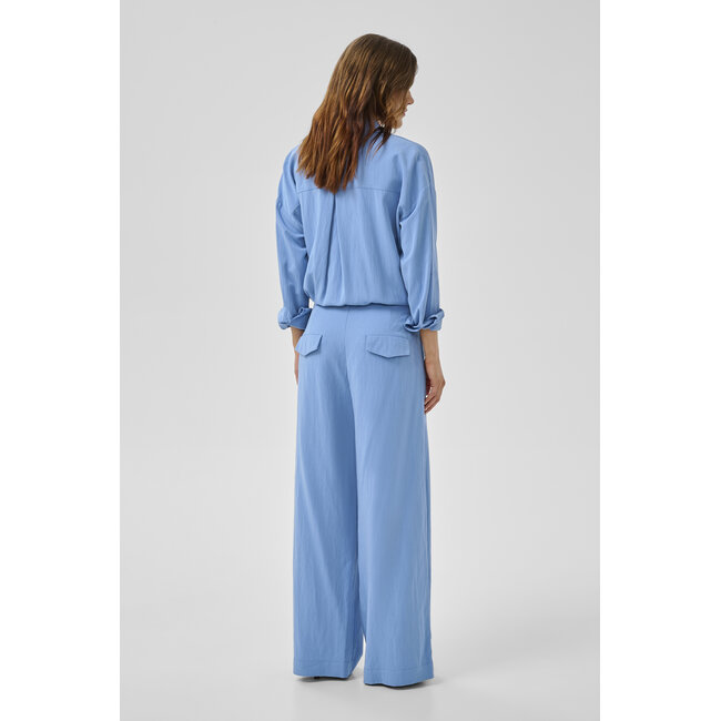 ZOE GILDA WIDE PANTS Silver Lake Blue