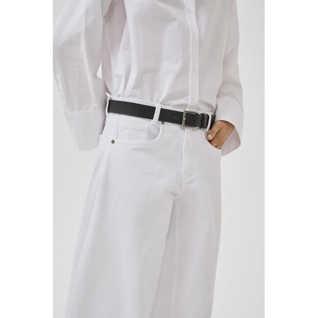 HOTTIE HIGH BARREL JEANS Bright White