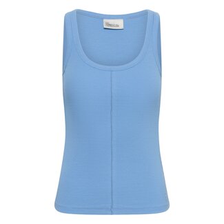 My Essential Wardrobe MANDY TOP Silver Lake Blue