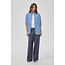 GILDA BOXY SHIRT Silver Lake Blue