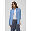 My Essential Wardrobe GILDA BOXY SHIRT Silver Lake Blue