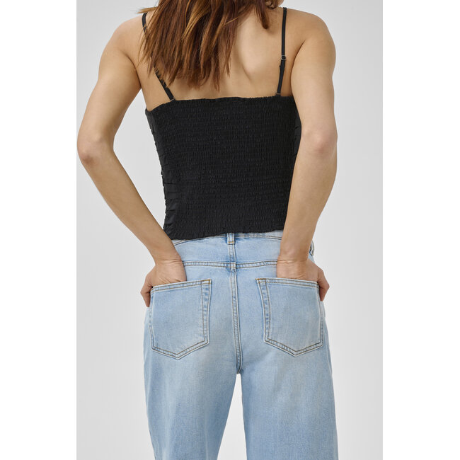 LOUIS HIGH WIDE JEANS Baby Blue