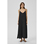 My Essential Wardrobe JANNIE STRAP DRESS Black w. Oatmeal