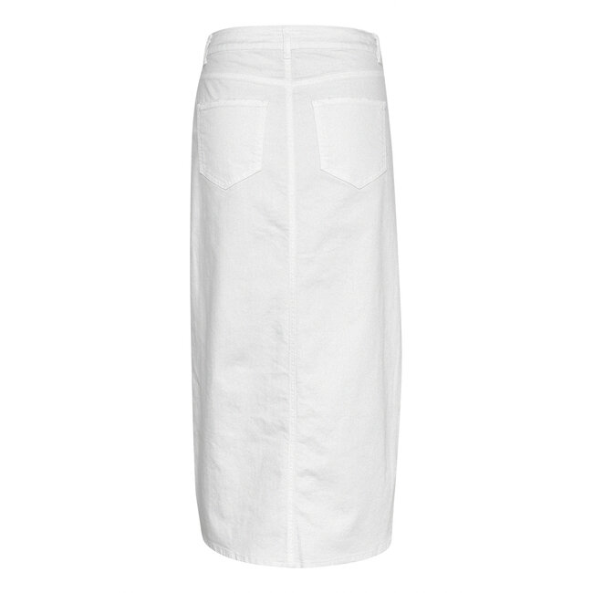 TAMPA WRAP SKIRT White Wash
