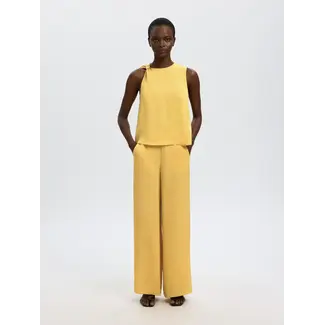 Selected Femme LAURA PANTS Ochre
