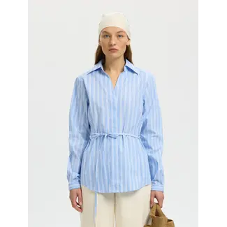 Selected Femme HELGA SHIRT Cashmere Blue