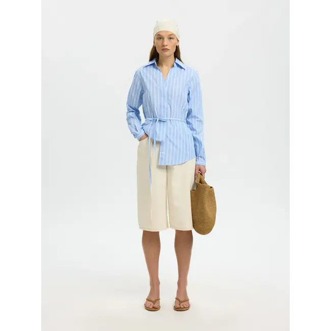 HELGA SHIRT Cashmere Blue