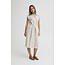 ICHI LINNO DRESS Brown Stripe