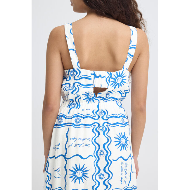 FIRISKA DRESS Blue Tile