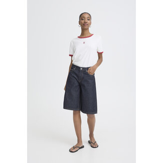 ICHI KIRSTEN BERMUDA SHORT Denim