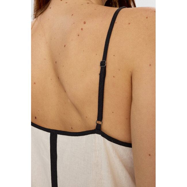 ALANI DRESS Whitecap ray