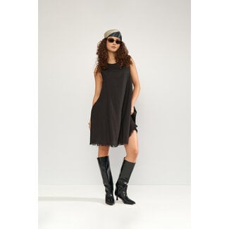 NÜMPH ALANI SHORT DRESS Caviar