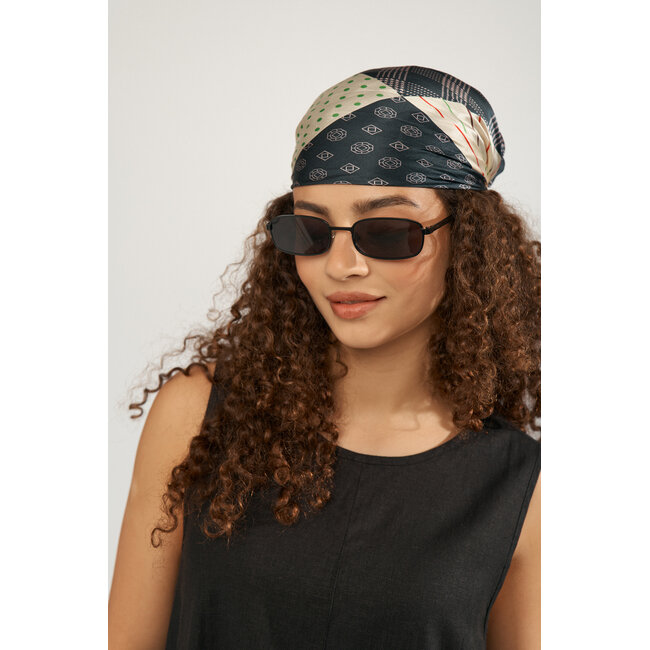 ALANI SHORT DRESS Whitecap ray