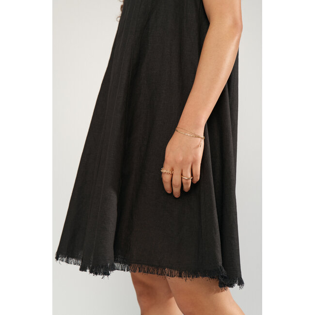 ALANI SHORT DRESS Whitecap ray