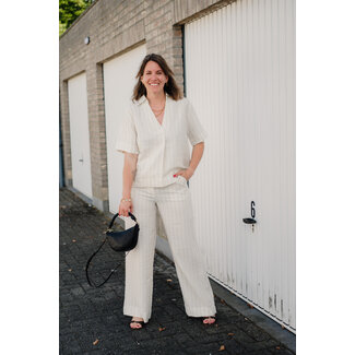 Selected Femme MARIE PANTS Egret