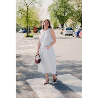 Selected Femme HANNAH MIDI SKIRT Cashmere Blue