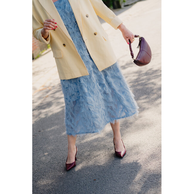 MYLENE MIDI STRAP DRESS Dusty Blue