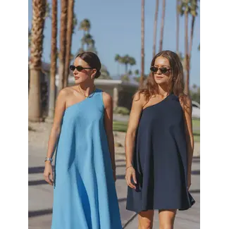 Les Soeurs BOBBIE DRESS Dark Blue