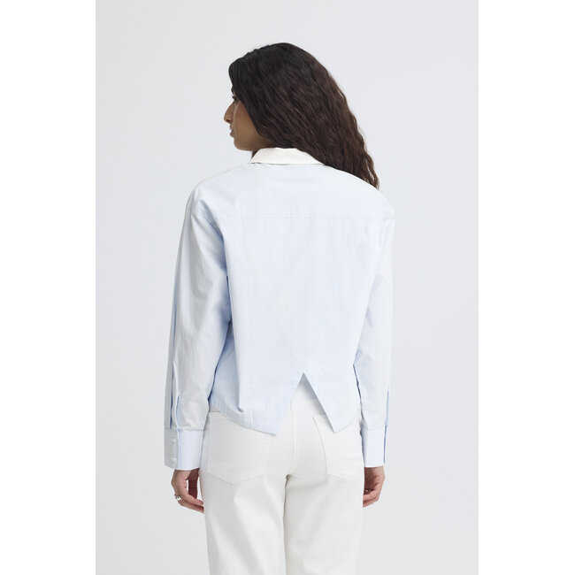 LEIKA SHIRT Blue White