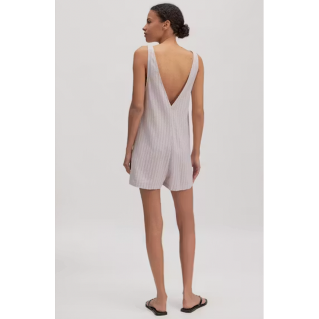 NOEL JUMPSUIT Pink Stripe