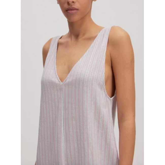 NOEL JUMPSUIT Pink Stripe