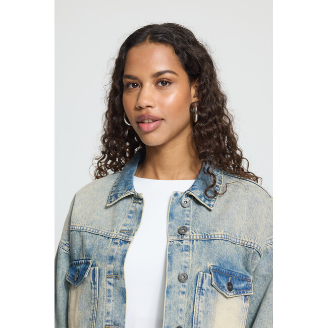 NOVANNA DENIM JACKET Light Blue Vintage