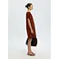 CALLI DRESS Cherry Mahogany