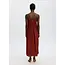 JACKIE STRAP ANKLE DRESS Cherry Mahogany