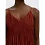 JACKIE STRAP ANKLE DRESS Cherry Mahogany