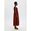 JACKIE STRAP ANKLE DRESS Cherry Mahogany