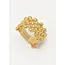 CLAIRE MESH RING Gold