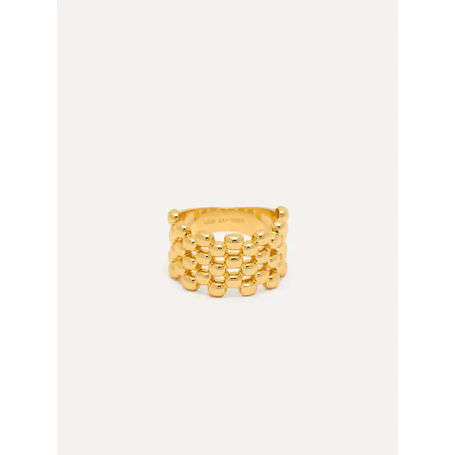 CLAIRE MESH RING Gold