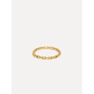 Les Soeurs CHLOE CHAIN RING GOld