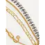 MARA TRIPLE BRACELET Gold Silver