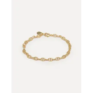 Les Soeurs MARA LINK CHAIN BRACELET Gold