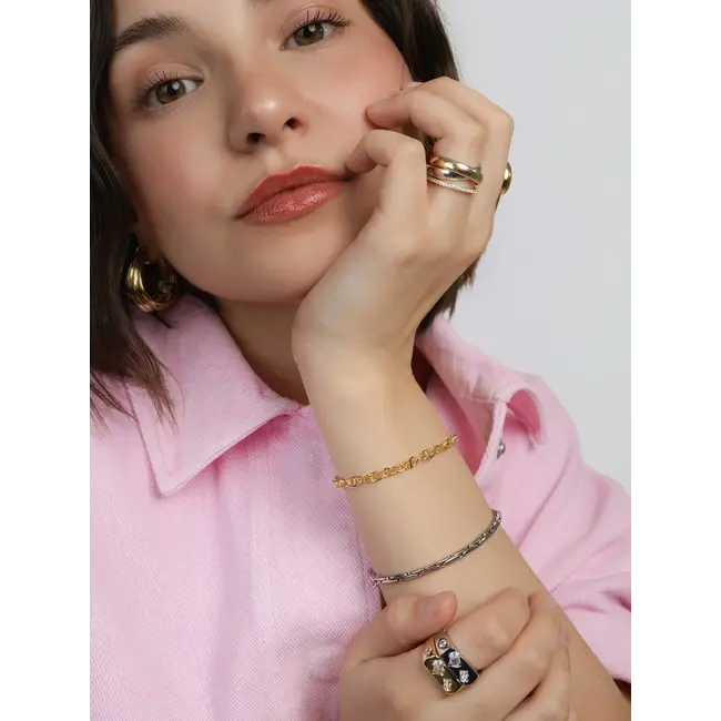 MARA LINK CHAIN BRACELET Gold
