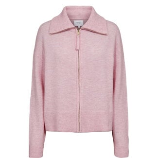 NÜMPH FUETTE ZIP CARDIGAN Pink Lady