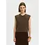 LULU BUTTON VEST Dachshund Melange