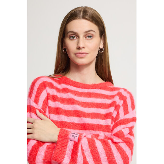 BLUSH KNIT Poinsettia