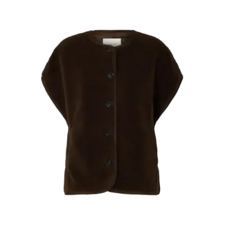 Selected Femme MILLA TEDDY VEST Delicioso