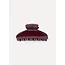 Les Soeurs RESIN HAIR CLIP Burgundy
