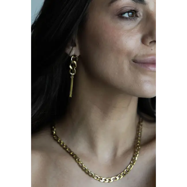 LOUISE EARRINGS Gold