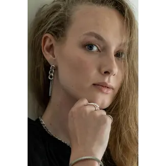 Masté LOUISE EARRINGS Silver