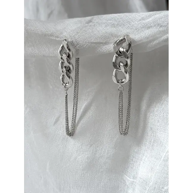 LOUISE EARRINGS Silver