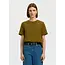 Selected Femme ESSENTIAL BOXY SHIRT Fir Green